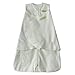 HALO 100% Cotton SleepSack Swaddle, Sage Pin Dot, Small