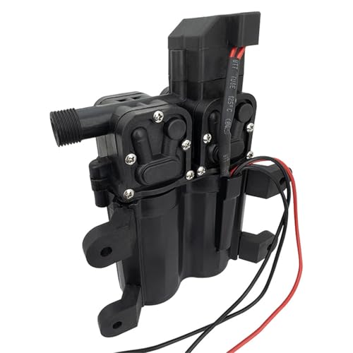 Bomba de agua diafragma robusta de 120W y 8 l/min para CC 12V 3