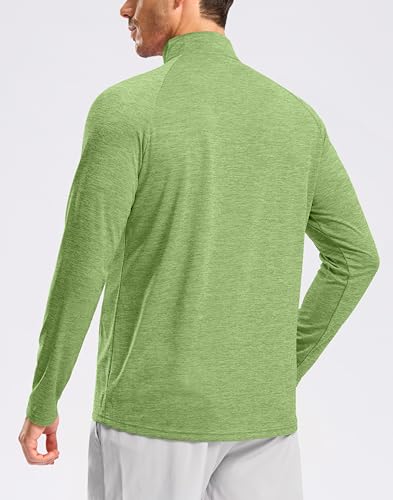 Image of G Gradual Men's Quarter Zip Pullover Running Athletic Shirts Long Sleeve