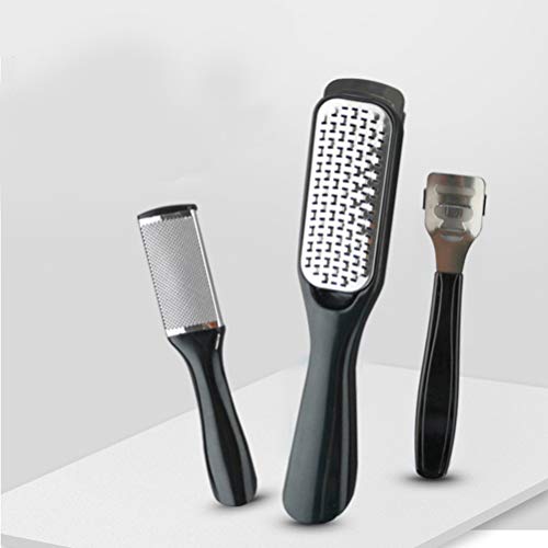 FRCOLOR Arquivo de Pé Kit Removedor de Calos de Aço Inoxidí¡vel Conjunto de Ferramentas de Pedicure