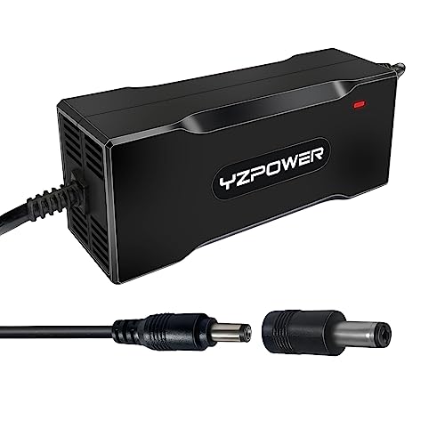 YZPOWER 36V 2A Battery Charger For Scooter, 36V Li-ion Lithium Battery Output 42V 2A Charger Universal For Electric Scooter, E-bike, Mobility Scooter, DC 5.5mm * 2.1mm Connector