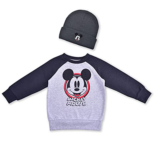 Sweatshirt Mickey Mouse Disney protégeant du froid les enfants actifs avec son bonnet