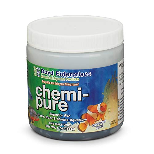 Image of Boyd Enterprises ABE16706 Chemipure Filter Media for Aquarium, 5-Ounce(Pack of 12)