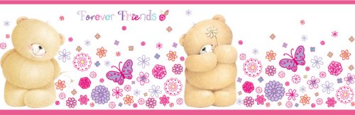 Frise auto-adhésive Forever Friends frise murale chambre bébé