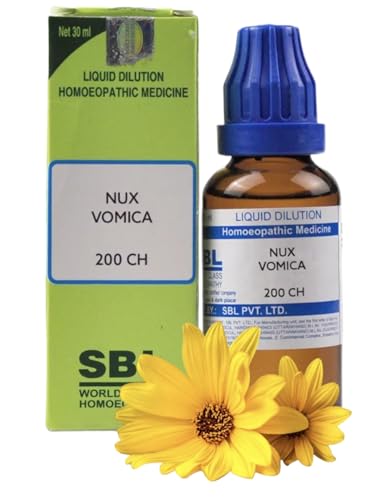SBL Nux Vomica 200 Homeopathic Medicine (30ml)