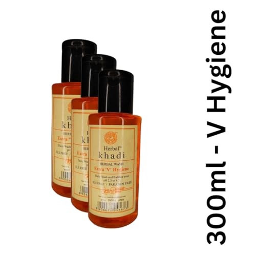 Image of Herbigiri Herbal Intimate Hygiene Herbigiri Herbal V-Wash || SLS and Paraben Free || Suitable for Daily Wash || Maintain skin pH balance || Pack of 3 (300ml)