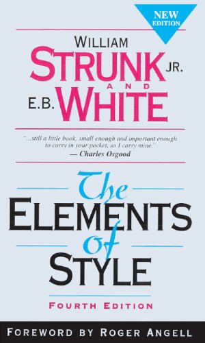 The Elements of Style, Fourth Edition School & Library Binding – August 1, 1999