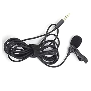 Lavalier-microfoon, professionele ruisonderdrukkende clip op Lav-microfoon voor opname voor uitzending voor interview