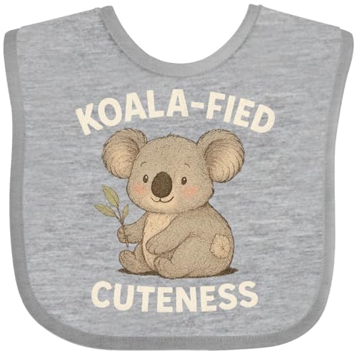 inktastic Koala Fied Cuteness Adorable Koala Illustration Baby Bib