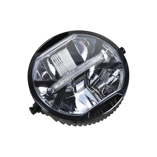 Modification rétro moderne moto avec ce phare LED universel 36W certifié CE E8