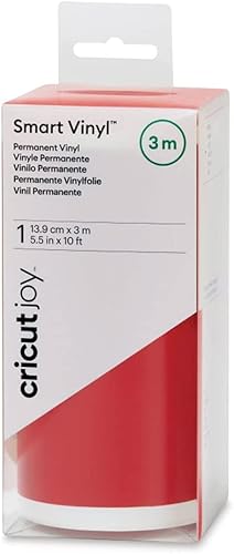Miniatura 23 de Vinilo permanente Joy Smart de Cricut, negro - Rollo de 4 pies (5.5' x 48'), acabado mate - Compatible con la máquina Cricut Joy, corte sin planchas