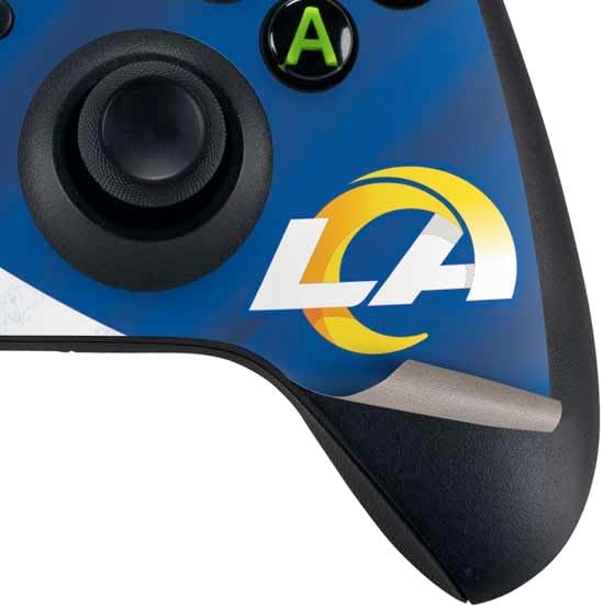 Skinit Decal Gaming Skin Compatible with Xbox Series X Bundle - Officially Licensed NFL Los Angeles Rams Design