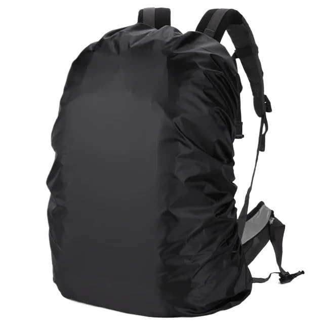 Copri-zaino antipioggia, Copri zaino 20L-100L Multicolor | Black,90-100L