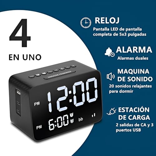 Lista de Relojes de escritorio - solo los mejores. 29 Relojes de escritorio marca Yostyle (2)