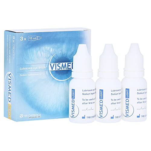 VISMED light benetzende Augentropfen, 45 ml Solución