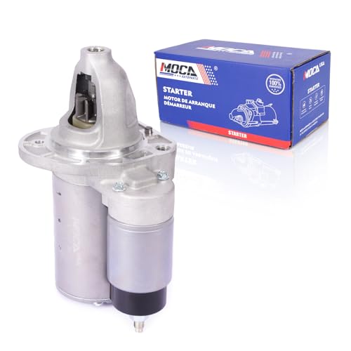 MOCA 19185 Starter Motor para Chrysler 2011-2016 300 3.6L, Dodge 2011-2016 Charger Challenger 3.6L, Jeep 2013-2015 Grand Cherokee 3.6L, Ram 2013-2014 1500 3.6L miniatura 1