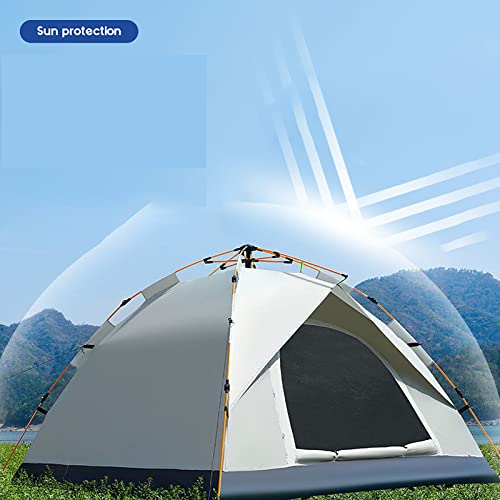 Carpa para 2 a 4 personas, impermeable para camping miniatura 3