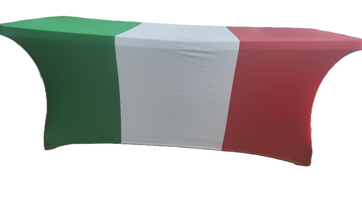 Nappe extensible Italie en élasthanne robuste pour stand officiel