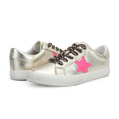 Image of VINTAGE HAVANA Grande Women's Fashion Sneakers | Star Tennis Shoes Womens | Low Top Slip On | Walking Comfortable Casual