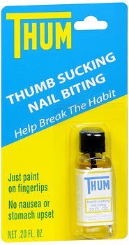 Thum Thumb Sucking and Nail Biting Liquid - 0.2 oz, Pack of 5