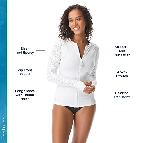 BEACH HOUSE Sport Ava Long Sleeve Rash Guard for Women - Swimsuit Top Cover Up with UPF 50 Plus Protection2