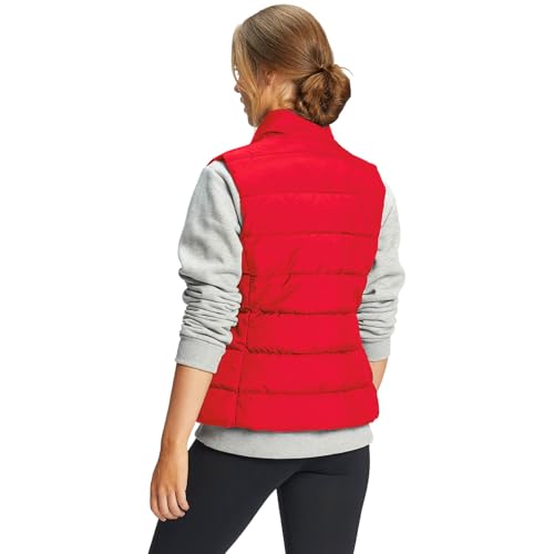 Women's Puffer Vests Slim Fit Full Zip Quilted Sleeveless Puffy Jacket for Womens Water-Resistant Outdoor Sport Coat2