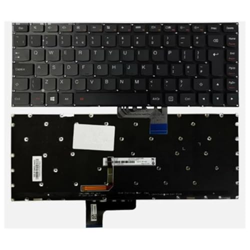 Clavier Lenovo Ideapad Yoga 700-14ISK noir idéal pour la rédaction