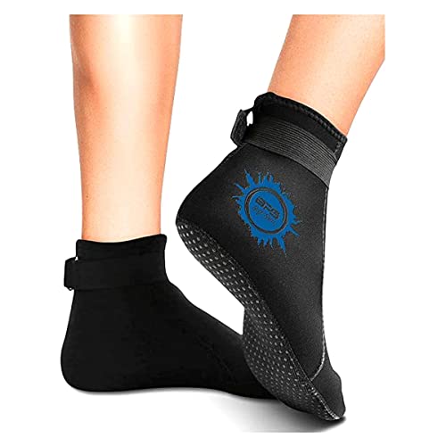 Image of BPS 'Aqua Series' 3mm Neoprene Water Socks for Sand, Beach, Soccer, Volleyball, Wetsuit Booties