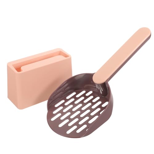 POPETPOP 1 Set Cat Litter Scoop Suit Self Extendable Cat Litter Scoop Cat Litter Scooper Poop Scooper - Handheld Shovel Portable Cat Scooper Litter Pet Sifting Litter Scoop Plastic