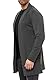 Redbridge Cardgigan für Herren Jacke Sweat-Jacke Sakko Long Cut Anthrazit XXL