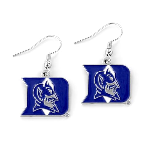 NCAA Duke Blue Devils Logo Dangler Earrings