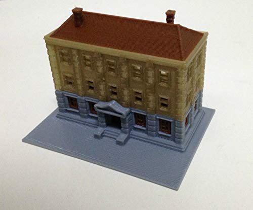 Outland Models Modelleisenbahn Rathaus / Regierungsabteilung Spur Z 1:220 Cover