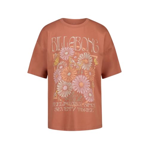 Image of Billabong Girls' Premium Short Sleeve Oversized Fit Graphic T-Shirt