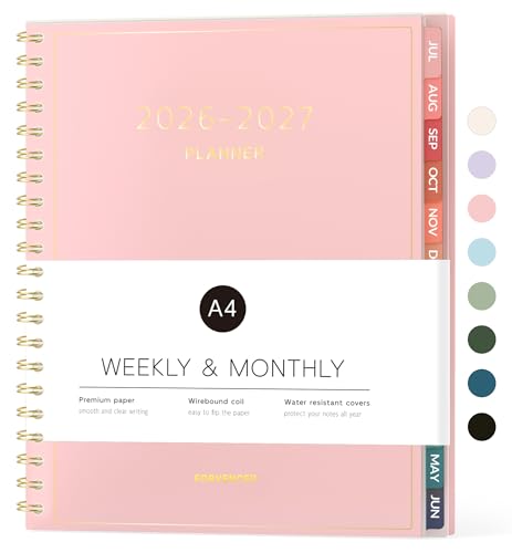Forvencer Academic Planner 2026-2027, Weekly & Monthly...