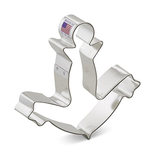 Ann Clark Anchor Cookie Cutter - 4.75 Inches - Tin Plated Steel