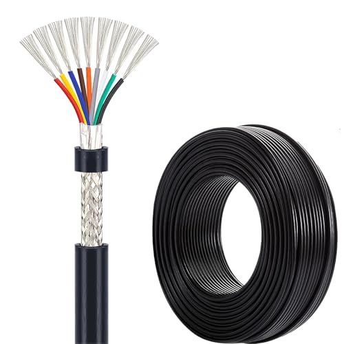 Cable Blindado de 9 pines ideal para la transmisión de señales en sistemas y aplicaciones LED