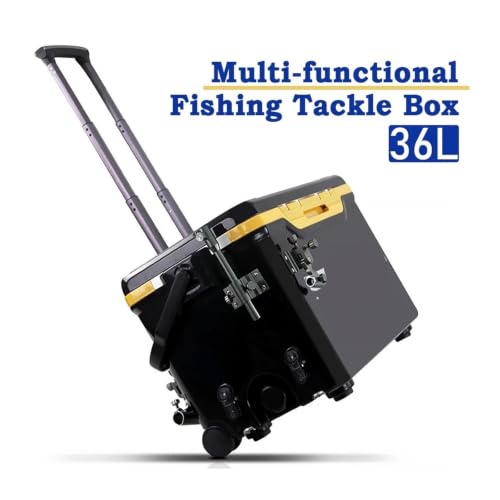 Boîte de rangement pêche 36L pour stabiliser votre matériel sur la berge - 3