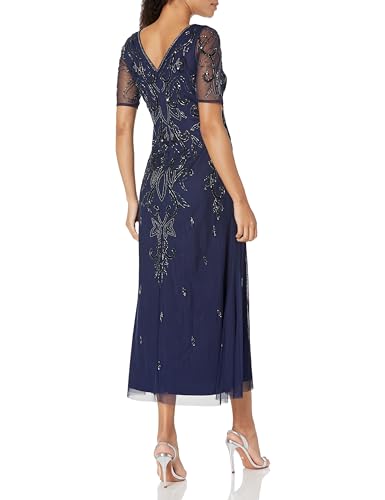 Image of Women's Beaded Sleeve Ankle Dress