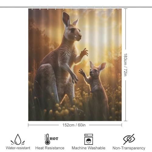 Rideau de douche facile à nettoyer pour éviter l'eau sur le sol