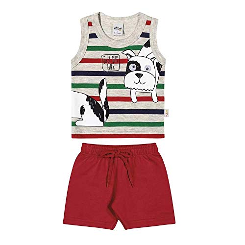 Conjunto Infantil Menino Regata e Bermuda Best Day Ever-1