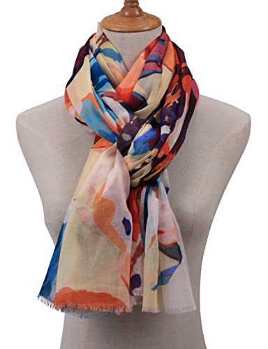 Pantonight Scarf For Women Lightweight Print Fashion For Spring Fall Winter Scarves Shawl Wrap… #TOP4