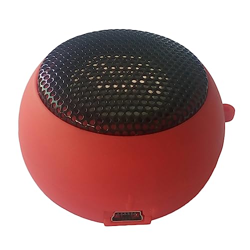 DIYEAH Altavoz Mini USB Recargable con Entrada Aux para Laptop Teléfono y Tablet Sonido Potente y Diseño Compacto para Uso Portátil