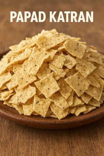 Image of Om Uttam Papad Katran - 100% Natural Papad | 400 Gram | Crisp & Crunchy | Fresh and Homemade | Delicious Indian Snack