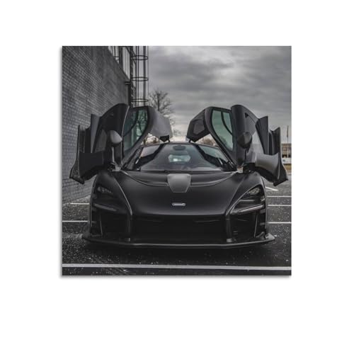 Poster de voiture Senné en toile 70x70 cadeau idéal chambre
