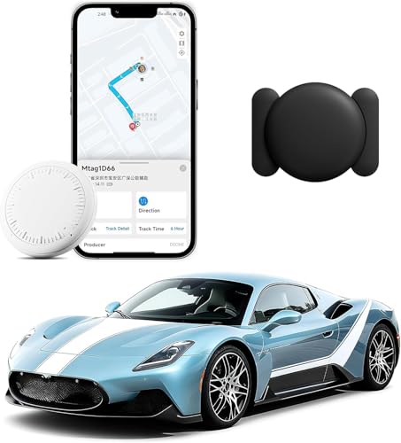 Image of Mini GPS Tracker for Vehicles,Tracker Device for Vehicles No Subscription No Monthly Fee No SIM,Hidden Tracking Devices for Cars with Magnetic Case(Available for Android and iOS)