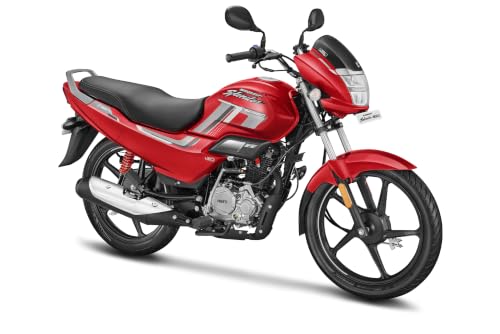 Image of Hero MotoCorp Super Splendor XTEC 2.0 Drum Candy Blazing Red Booking for Ex-Showroom Price