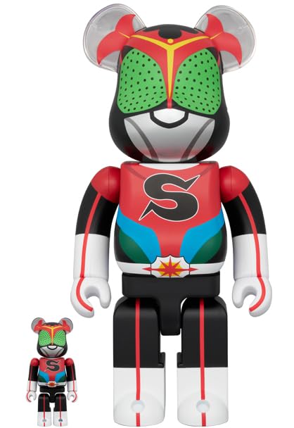 BE@RBRICK 仮面ライダー ストロンガー 100% & 400% Amazon.co.jp: BE@RBRICK 仮面ライダーストロンガー 100％ & 400