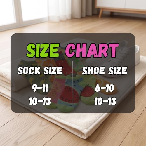 Image of Tipi Toe Women's 10 Pairs Lightweight Colorful Socks - Fun Low Cut Patterns for All-Day Comfort and Easy Everyday Style