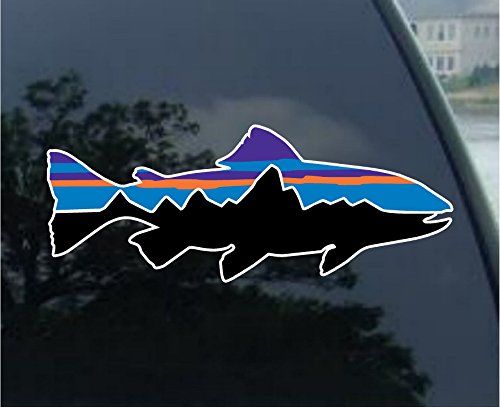 Mudder Patagonia Fish Adhesive Sticker Decal MacDecals Skin for Macbook Laptop