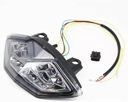 Reemplazo de luz trasera Kawasaki Versys 650 ABS 2011-2024 color blanco